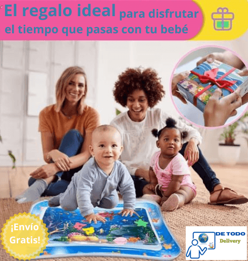 Alfombra Sensorial Inflable con Agua