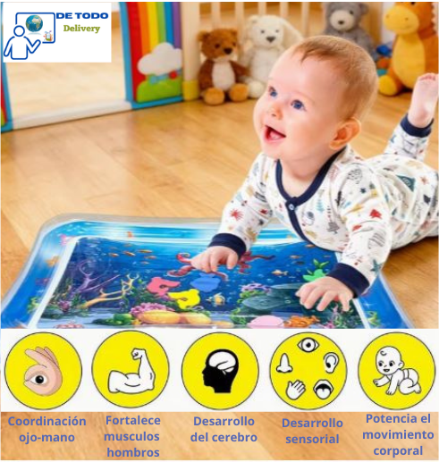 Alfombra Sensorial Inflable con Agua