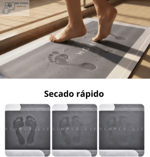 Set 2 Alfombras Antideslizantes