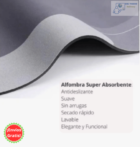 Set 2 Alfombras Antideslizantes