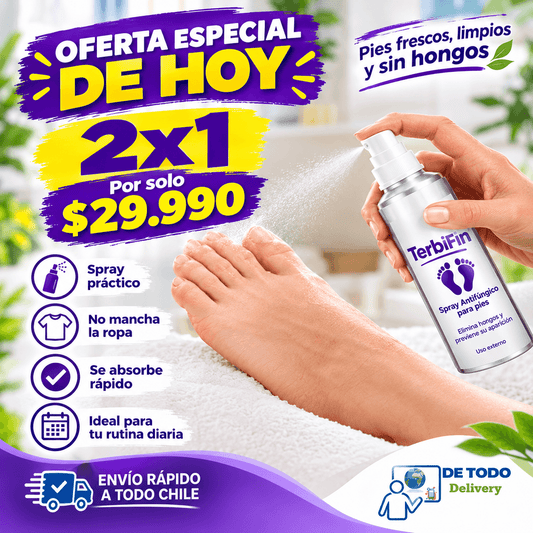 TerbiFin – Spray Antihongos Pies